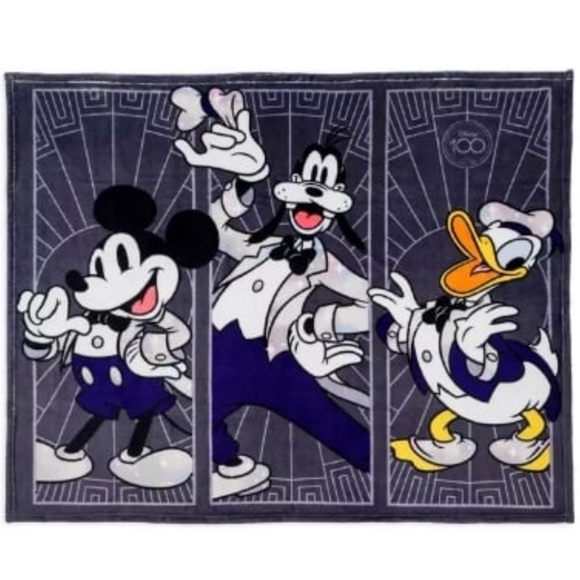 Disney Mickey and Friends 100 Anniversary Throw Blanket - Picture 7 of 7
